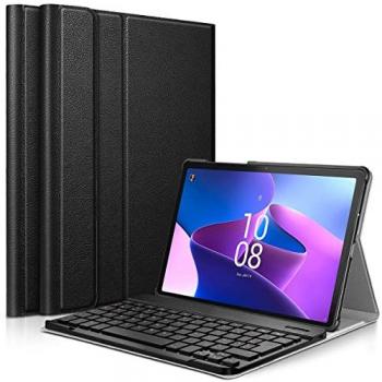 Classeur Slim pour Lenovo Tab P11 – Noir, clavier Bluetooth inclus