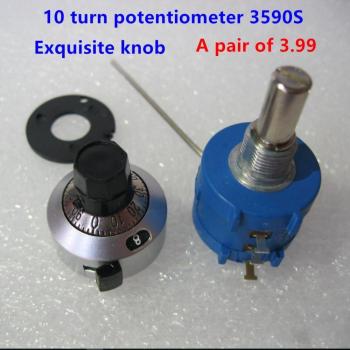 20K Ohm Multiturn Potentiometer 3590S-2-203L