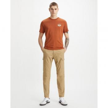 Pantalón Cargo Beige para Hombre Fit Tapered
