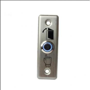 Smart Stainless Steel Door Lock: LED, Key Release, Exit Button, Sensor