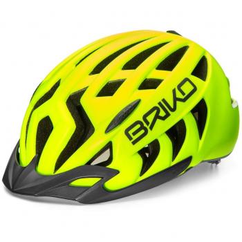 Gelber Widder Sporthelm von Briko – Unisex Erwachsenenmodell