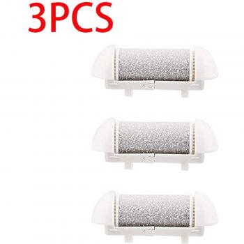 USB Rechargeable Foot Care File with 3 Rollers