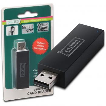Compact Memory Card Reader USB 2.0 for SD, MCC, MS and TransFlash by Digitus DA-70310
