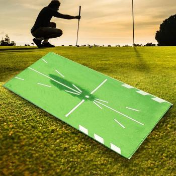 Outdoor Golf Training Mat for Swing Detection