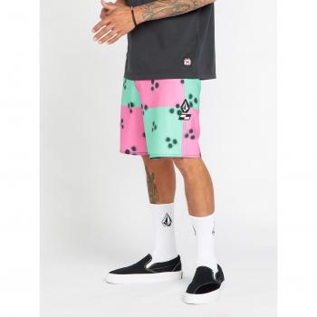 Boardshort Volcom Schroff X Stoney 19” – Verde Esmeralda