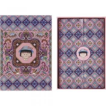 Estuche con cuaderno Moleskine rayado multicolor Sakura Maruko