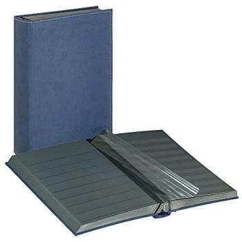 Classeur pour timbres bleu