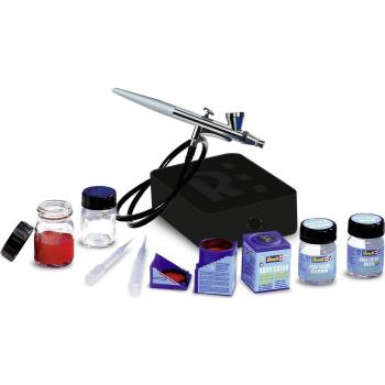 Revell Basic Airbrush Set mit Kompressor