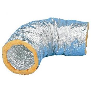 Gaine alu isolée diamètre 200 mm 10 mètres Unelvent