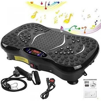 EVOLAND Black Vibration Plate with 3 Modes