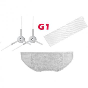 Conjunto HEPa + Paño Mopa + Cepillos Lateral para MiJia G1