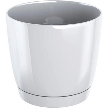 Pot de Fleurs Prosperplast Coubi – Blanc 28 × 26,2 cm – 11 L