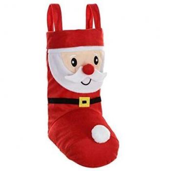 Botte de Noël PÈRE Noël 34 X 28 X 16 CM