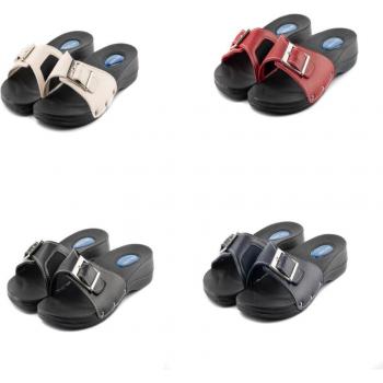 RoyJones Pantofole con Gel Anatomiche per Donna 1001 Nero