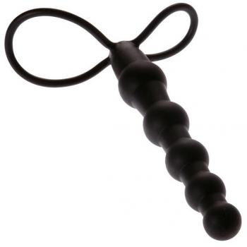 Cockring Plug Anal Exciter Noir Malesation