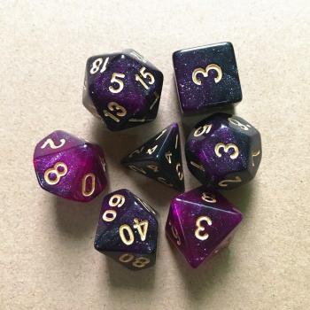 Dados Mágicos de 7 Colores