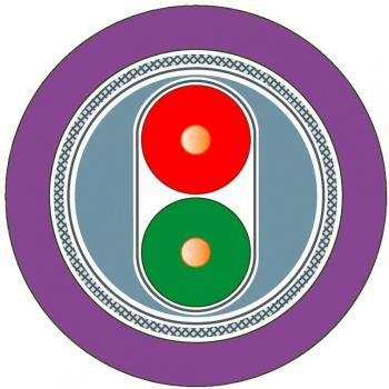 Cavo Seriale Siemens Violetto 6XV18301ET10 – 1 unità