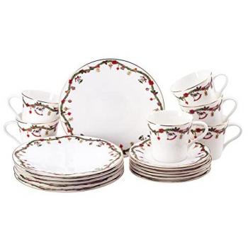 Hutschenreuther Nora Christmas Breakfast Set, 18‑Pieces
