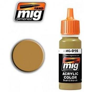 Peinture Acrylique MIG 016 Gelbbraun