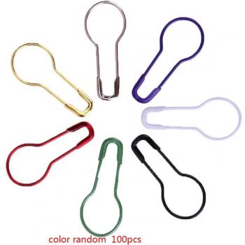 100pcs Gourd-Shaped Craft Safety Pins