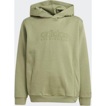 Sudadera con Capucha Adidas para Niños ALL SZN Gráfica Verde Talla 152
