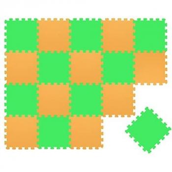 LittleTom 18-Piece Interlocking Foam Play Mat for Babies and Kids