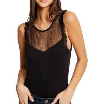 T-shirt femme Morgan noir