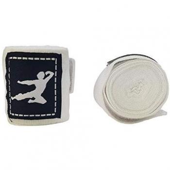 Bruce Lee White Boxing Strap Wraps