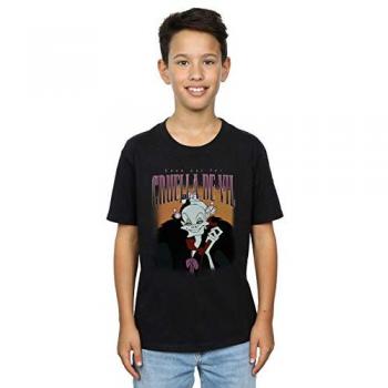 Cruella De Vil Boys T-Shirt 12-13 black