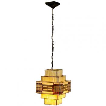 Lampada sospesa Tiffany 30 x 30 x 144 cm 1 x E27 max 60 W