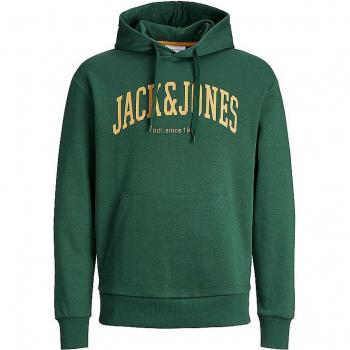 Sweat à capuche Jack & Jones vert foncé