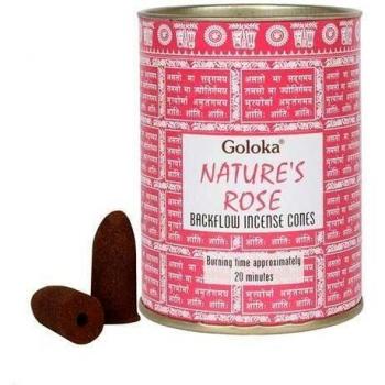Incense Cone: Goloka Rose Reflux