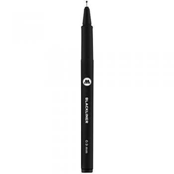 Molotow 703208 Feutre Blackliner 0.9mm Noir