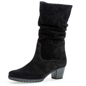 Gabor Stiefel Schwarz Flausch