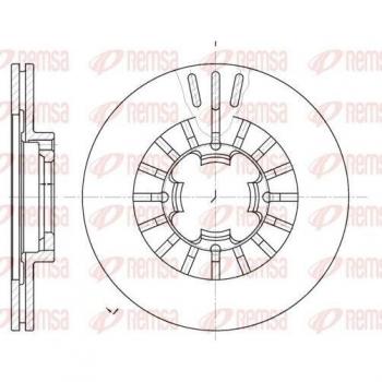 Bremsscheibe REMSA für VW und SUBARU 61109.10