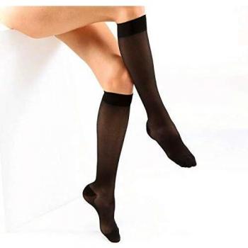 Chaussettes de contention La Femme Finesse Classe 2 avec ouverture des orteils