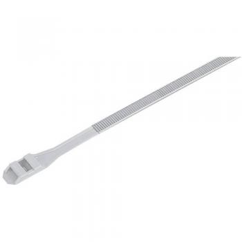 360mm x 9mm Ecru Double-Head Cable Tie, UV-Proof (100 pcs)