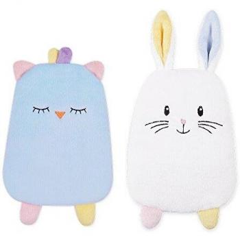 Gel-Wärmflasche Dodie – Hasen­design „Happy Heat“