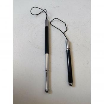 Black Touch Stylus with Retractable Feature for PDA GPS