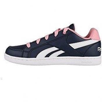 Reebok Royal Prime Girls' Fitness Shoes, Blue (Navy/Squad Pink/White 000), 3 UK (34.5 EU)