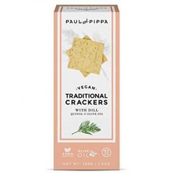 Crackers de eneldo artesanales Paul & Pippa 100g