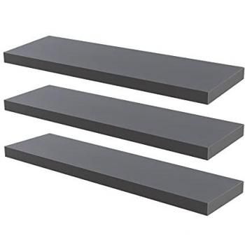 Harbour Housewares Modern Floating Wall Shelves