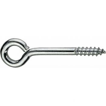 Occhioli per Legno Ferrozincati 4,0x30x14mm
