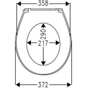 Haro WC-Sitz Passat mit TakeOff Funktion und Softclose