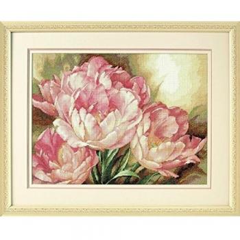 Tulip Gold Collection Stitched Kit