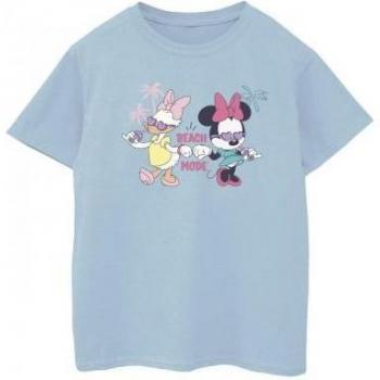 T-shirt spiaggia Minnie e Daisy per ragazze