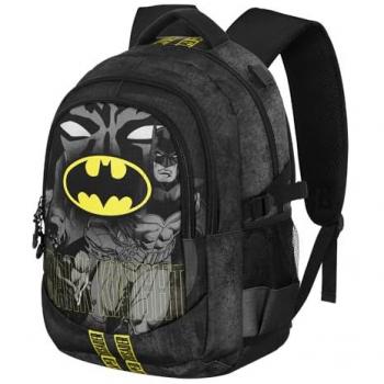 Batman Alltagsrucksack mit integriertem USB-Anschluss