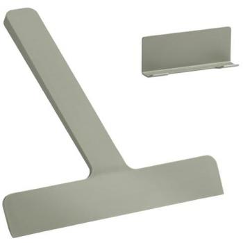 Raclette de douche “Zone Denmark” Vert Clair 22×24 cm, support inclus