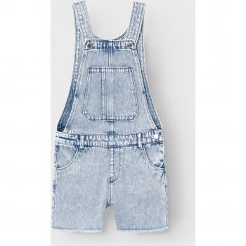 NKFBella reg DNM shorts salopette 128-164 ragazze azzurro