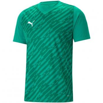 Camiseta Puma Ajustada Verde Masculina